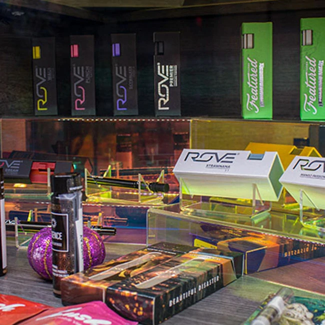 Exploring the Selection at the Closest Dispensary to the Formula Event